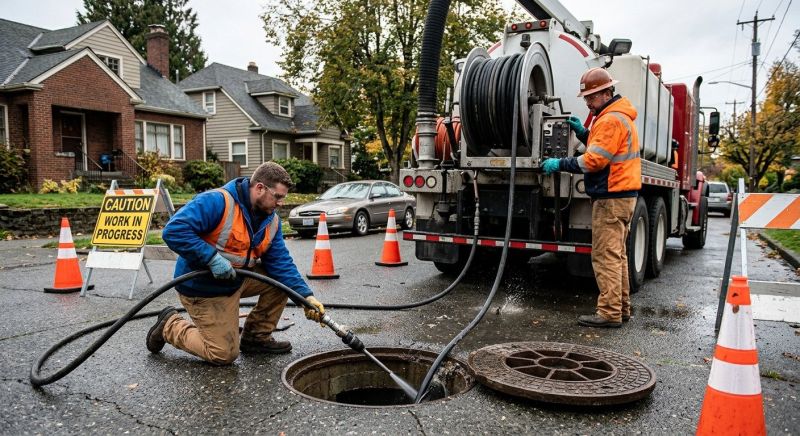 Sewer Line Clearing in Denver County, CO