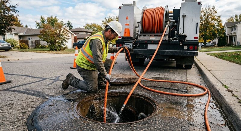 Sewer Line Clearing in Longmont, CO