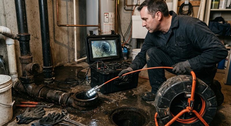 Drain Camera Inspection in Charlotte, NC