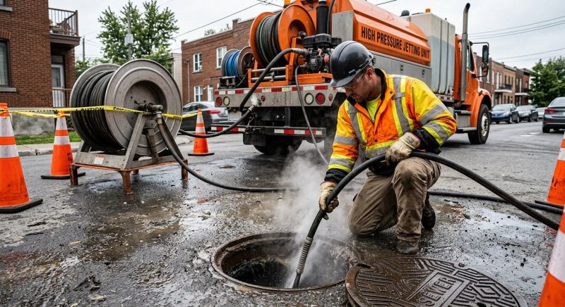 Sewer Line Clearing in North Myrtle Beach, SC